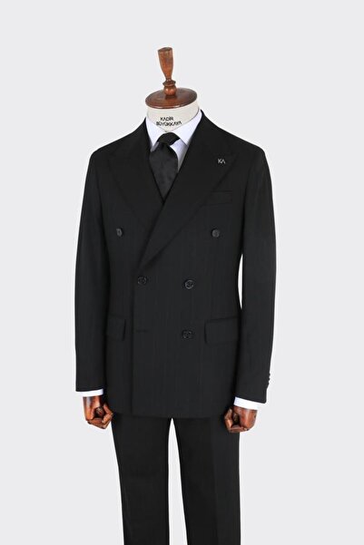 Kadir Büyükkaya Kruvaze Erkek Takım Elbise-KAB1221S