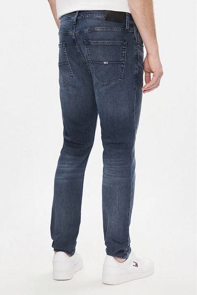 Tommy Jeans Blugi barbati conici Austin Tommy Jeans slim fit Albastru petrol W34-L32 US