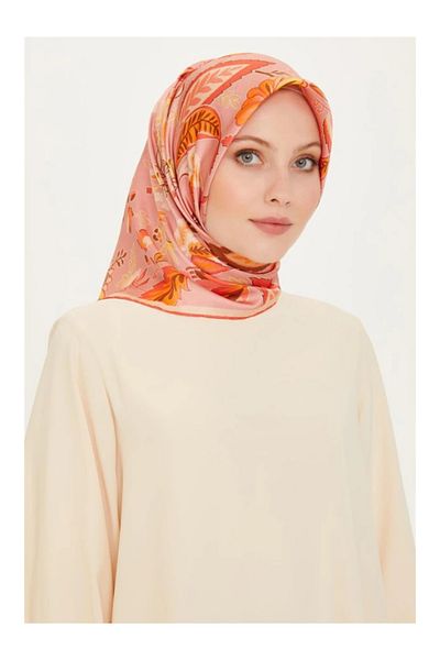 Armine Φθινόπωρο-Χειμώνας DJ Sura Pure Silk Scarf 9227D (S) Χρώμα-05