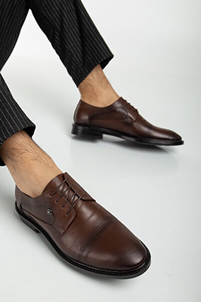 Daxtors D02018 Daily Orthopedic Men's Genuine Leather Classic Shoes