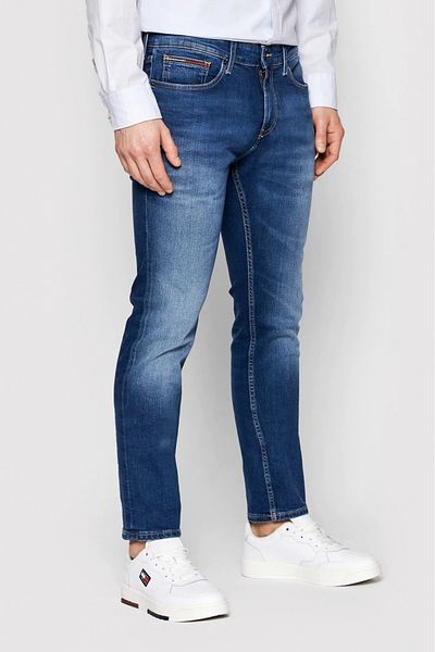 Tommy Jeans Blugi barbati Tommy Jeans Scanton DM0DM09549 Blugi Albastru W36-L32 US