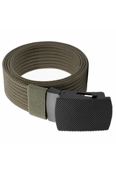 PUFO Curea bărbătească Pufo Casual Fit 3,8 x 120 cm, cataramă metalică, verde