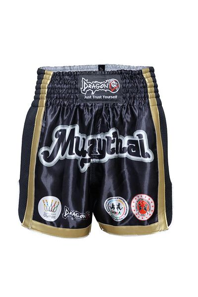 Dragon Giftoomsport Muay Thai Association شعار السراويل القصيرة Muaythai Mt2019