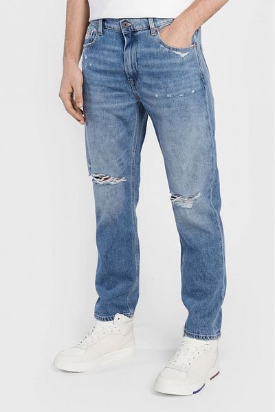 Tommy Jeans Blugi barbati Tommy Jeans Dad DM0DM15601 Albastru W31-L30 US