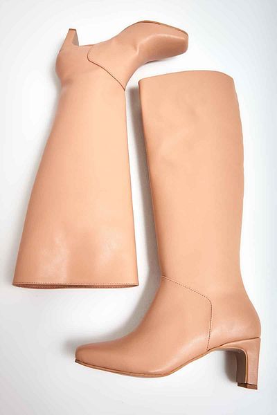 Bambi Γυναικείες μπότες Camel K 03575205009