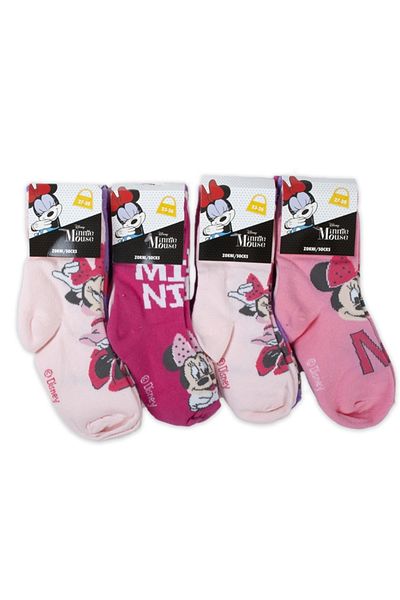 Minnie Mouse Set of 8 Minnie Mouse children's socks MIN-NORSO-0030 Multicolor 23-26 EU