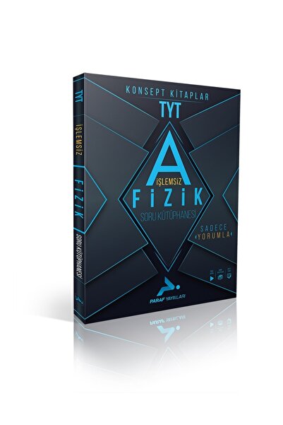 paraf yayınları Paraf Tyt Işlemsiz Fizik Soru Kütüphanesi