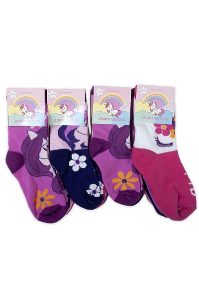 UNICORN Set 6 sosete copii unicorn UNI-NORSO-0122 Multicolor 27-30 EU