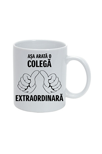 OEM Εξατομικευμένη λευκή κούπα "Έτσι μοιάζει ένας εξαιρετικός συνάδελφος", IN...