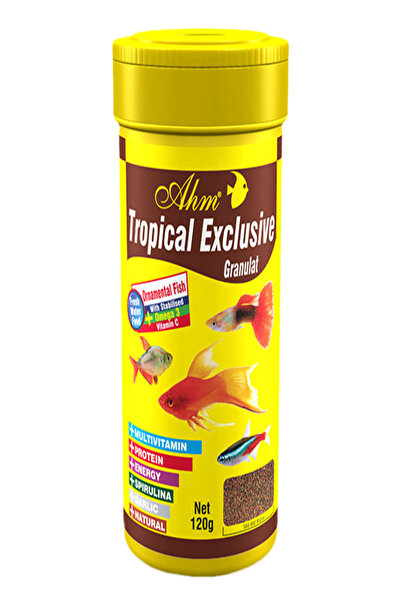 Ahm Tropical Exclusive Granulat 250 Ml Balık Yemi