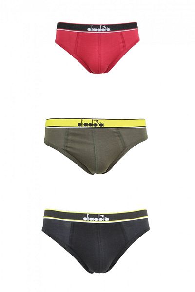 Diadora Set 3 perechi chiloti Diadora DUP5049, Multicolor M INTL