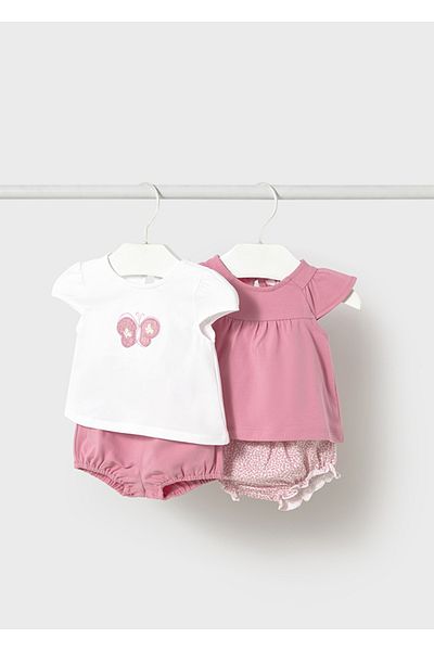MAYORAL Newborn Baby Kids Girls 4-Piece Printed Set