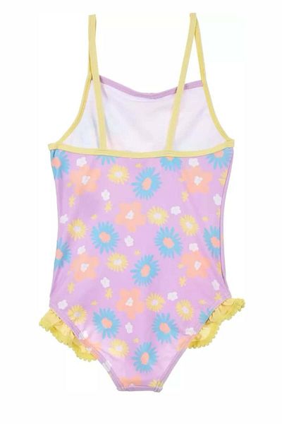 Frozen Frozen EX1952 Purple One Piece Swimsuit 116 CM
