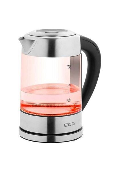 ECG Cana Fierbator Din Sticla Rk 1777 Iluminare Colora, 1,7 L, 2200 W, Led