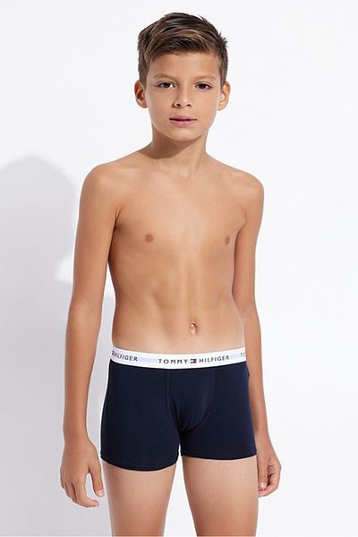 Tommy Hilfiger Set 2 boxeri baieti Tommy Hilfiger UB0UB00450 Alb, Albastru marin 140-152 CM