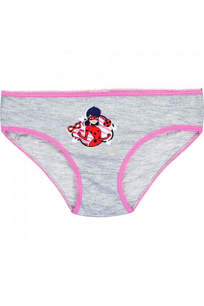 Miraculous Set 3 chiloti fete,Ladybug, Multicolor 116-122 CM