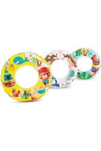 Intex Transparent Patterned Bagel 61 Cm. (59242)