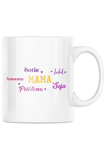 OEM Cană albă personalizată „Prieten, Iubită, Soție, Amantă, Mamă, Șef”, INOV...