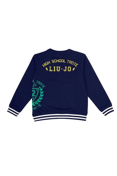 Liu Jo Bluza pentru baieti Liu Jo 4G1337TX Albastru 128 CM