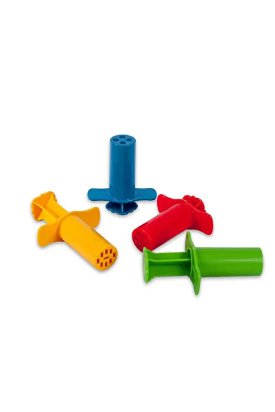 a v d a 9 Pieces Platen Roller Injector Syringe Press Set Play Dough Mold Kit Mould Set