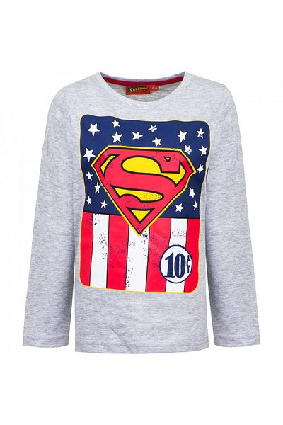 Superman Bluza copii Superman HO1466 Gri 98 CM