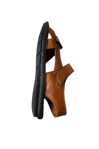 PANTER Men's Genuine Leather Sandals
