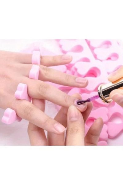 storeks Finger Separator Sponge Manicure Pedicure Apparatus 5 Pcs