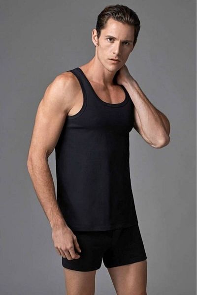 Eros Micromodal Lycra 2-Pack Men's Undershirt Thclvr.0E0.5R.S