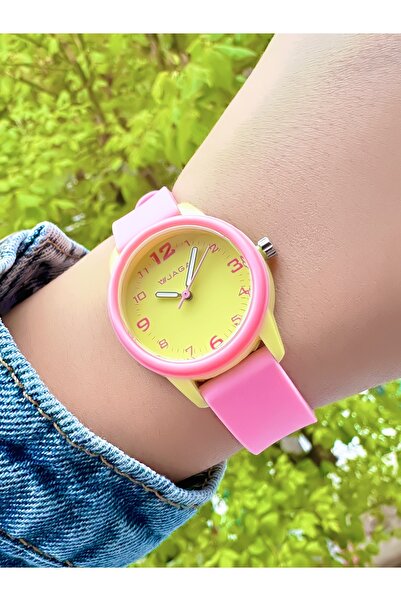 Jaga 10 ATM SU GEÇİRMEZ SİLİKON KORDON ÇOCUK KOL SAATİ (DENİZDE VE HAVUZDA KULLANIMA UYGUN)