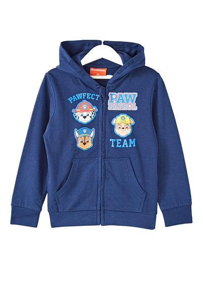 PAW PATROL Bluza cu fermoar Paw Patrol Albastru 122-128 CM