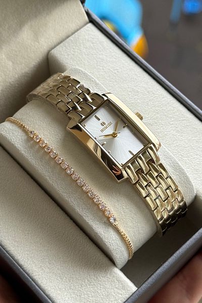 Homies Women's Wristwatch Special Gift Box and Bracelet for Mother's Day .Hm0903