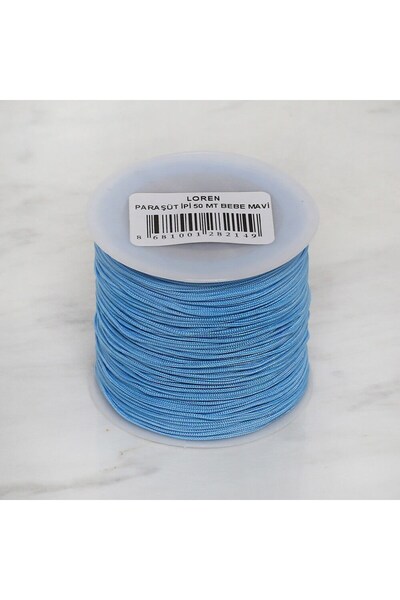 N&M STORE حبل لورين المظلة 100 متر بيبي بلو