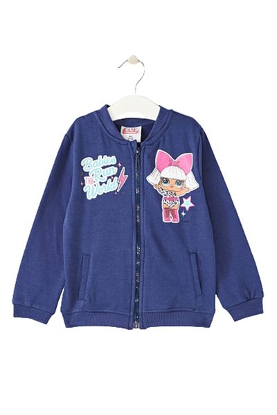 L.O.L. SURPRISE Bluza cu fermoar LOL Surprise Albastru 110-116 CM