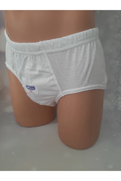 Butik Beyaz %100 pamuk rahat kullanışlı erkek slip