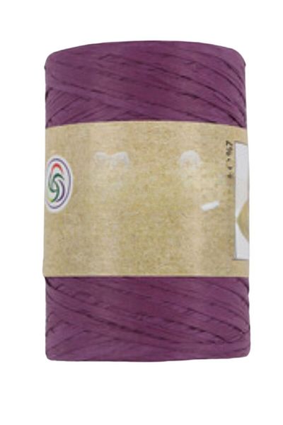 Hobibahçem Raffia Rope 50 Gr Plum