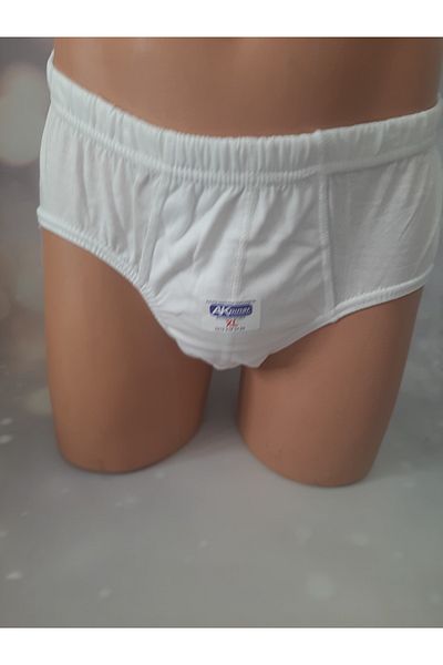 Butik White 100% Cotton Comfortable Useful Male Slip