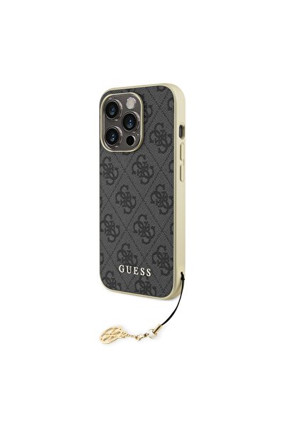 Guess Θήκη για iPhone 15 Pro Max Hardcase 4G Charm, Guess - Γκρι