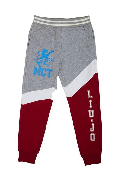 Liu Jo Pantaloni baieti Liu Jo 4G1341TX Gri/Rosu 104 CM