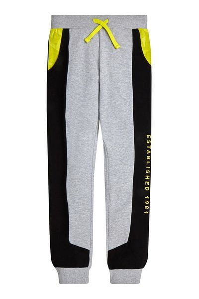 Guess Pantaloni baieti Guess L2YQ12 Gri/Negru 122 CM