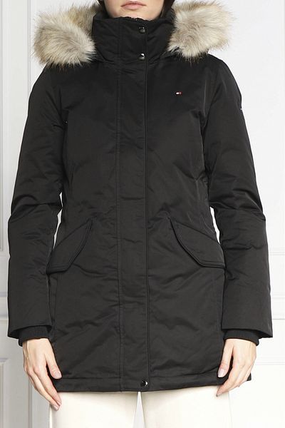 Tommy Hilfiger Geaca Parka Sorona Ww0ww37491 Negru S Intl
