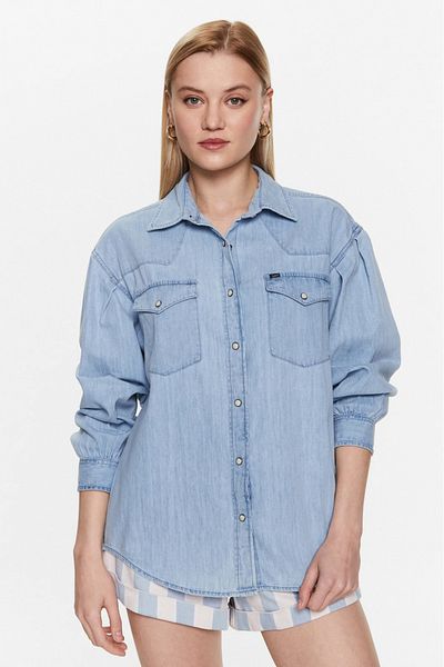 Lee Camasa dama LEE Western 112355108 Denim S INTL