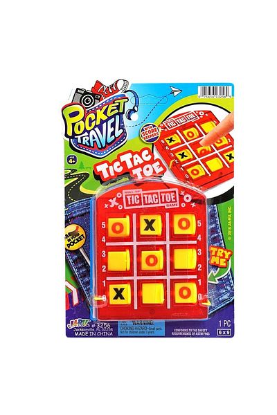 Sunman 3256 Travel Size Tic Tac Toe Game