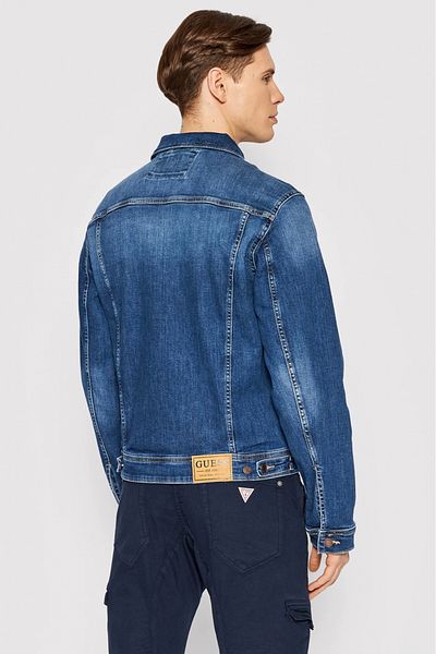 Guess Guess faded denim jacket M1YXN1 Blue M INTL