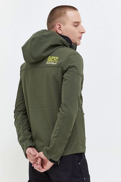 SUPERDRY Geaca barbati Superdry Soft Shell M5011824A Verde militar XL INTL