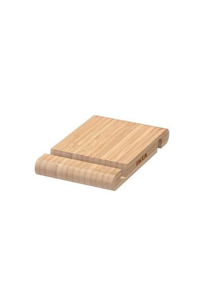 IKEA Holder for mobile phone/tablet, bamboo