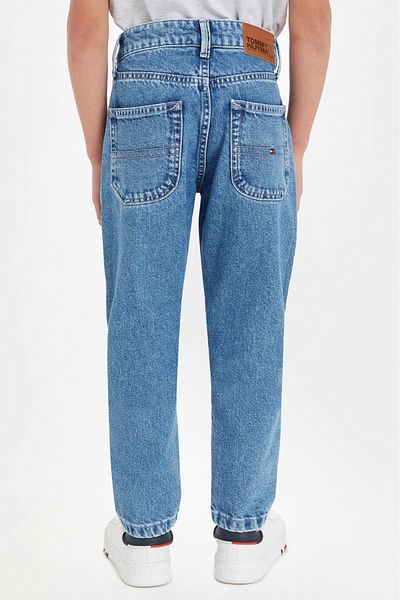 Tommy Hilfiger Blugi Tommy Hilfiger regular fit KB0KB08464 Albastru 164 CM