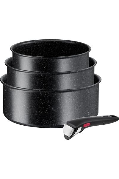 TEFAL Tefal Ingenio Black Stone 4-piece set