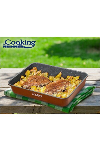 Cooking by Heinner Tava Cuptor 35x26x7cm Cu Acoperire Ceramica Heinner Hr-bb-319
