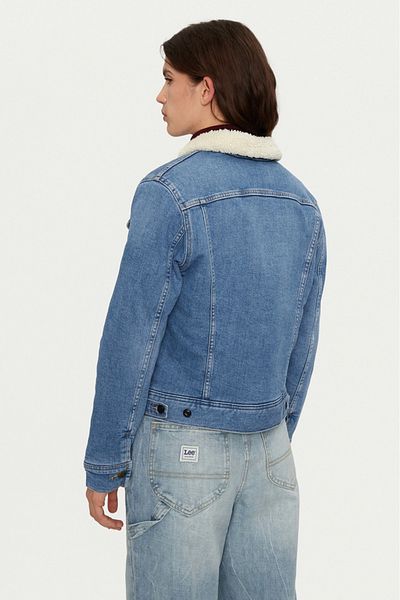 Lee Geaca de blugi dama, LEE 112355437 Albastru XS INTL