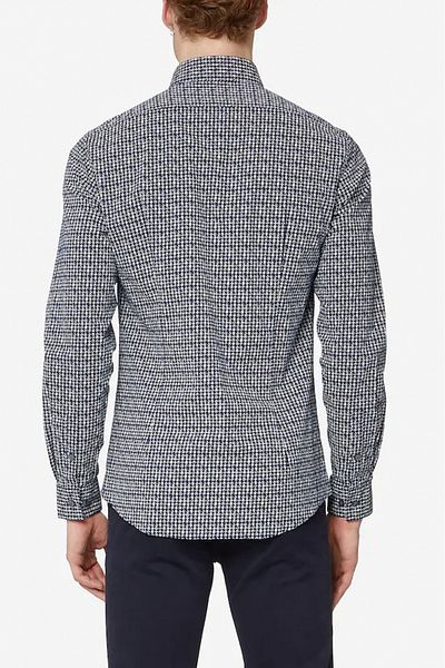 Calvin Klein Camasa CK K10K109336 Albastru/Alb 2XL INTL